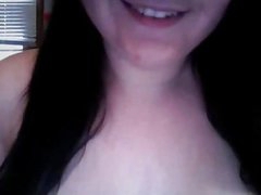 Cute obese legal age teenager getting stripped and masturbating on webcam